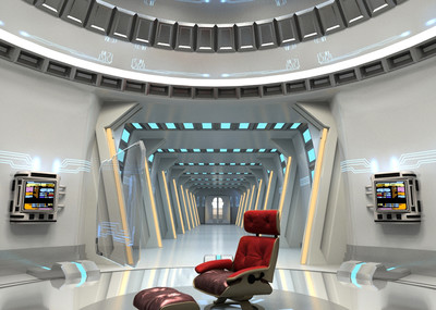 未来室内科幻场景,未来空间,室内,科幻,走廊,大厅,玄幻,科技,设计