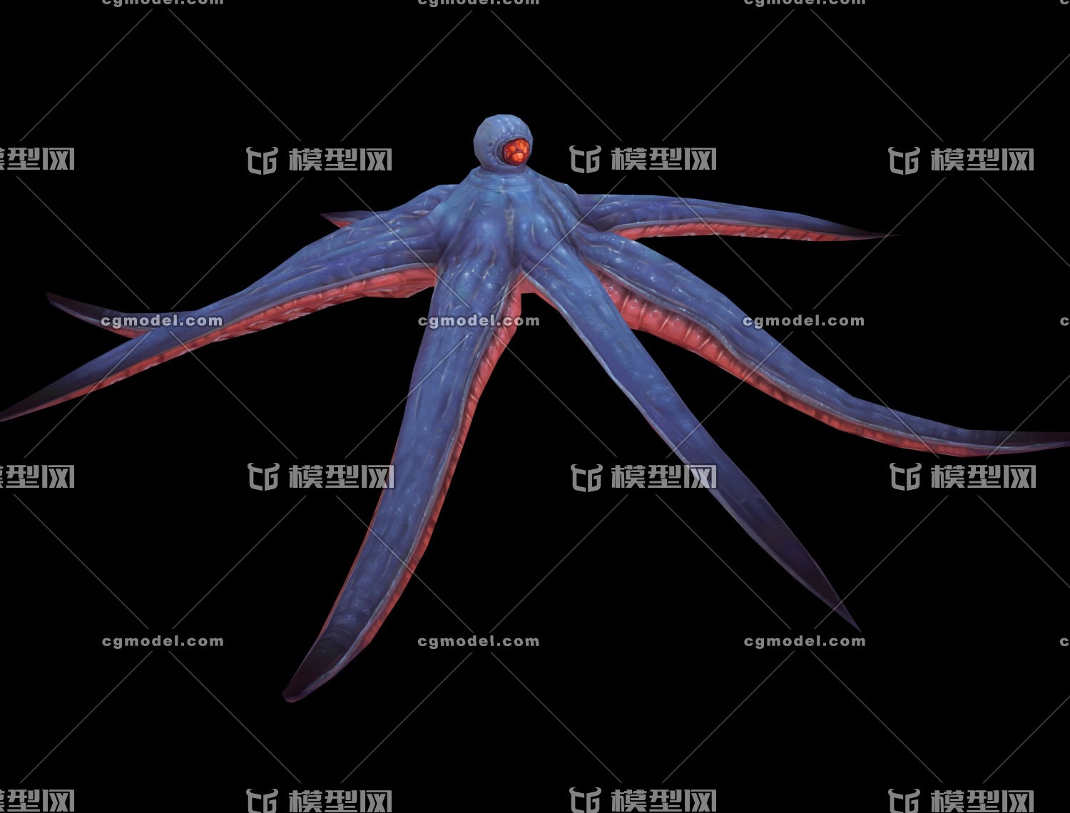 巨型章鱼吞人远古图片