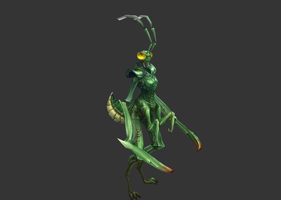 螳螂怪绿螳螂螳螂杀手螳螂人