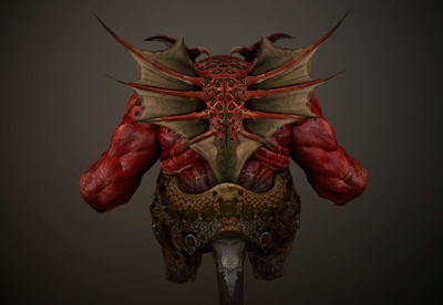 超精致 独眼巨兽   独眼魔   带绑定次时代boss   巨型怪兽