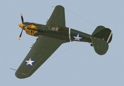 二战名机 中国空军 p40 战斗机 四套涂装 p-40 战鹰 太公令