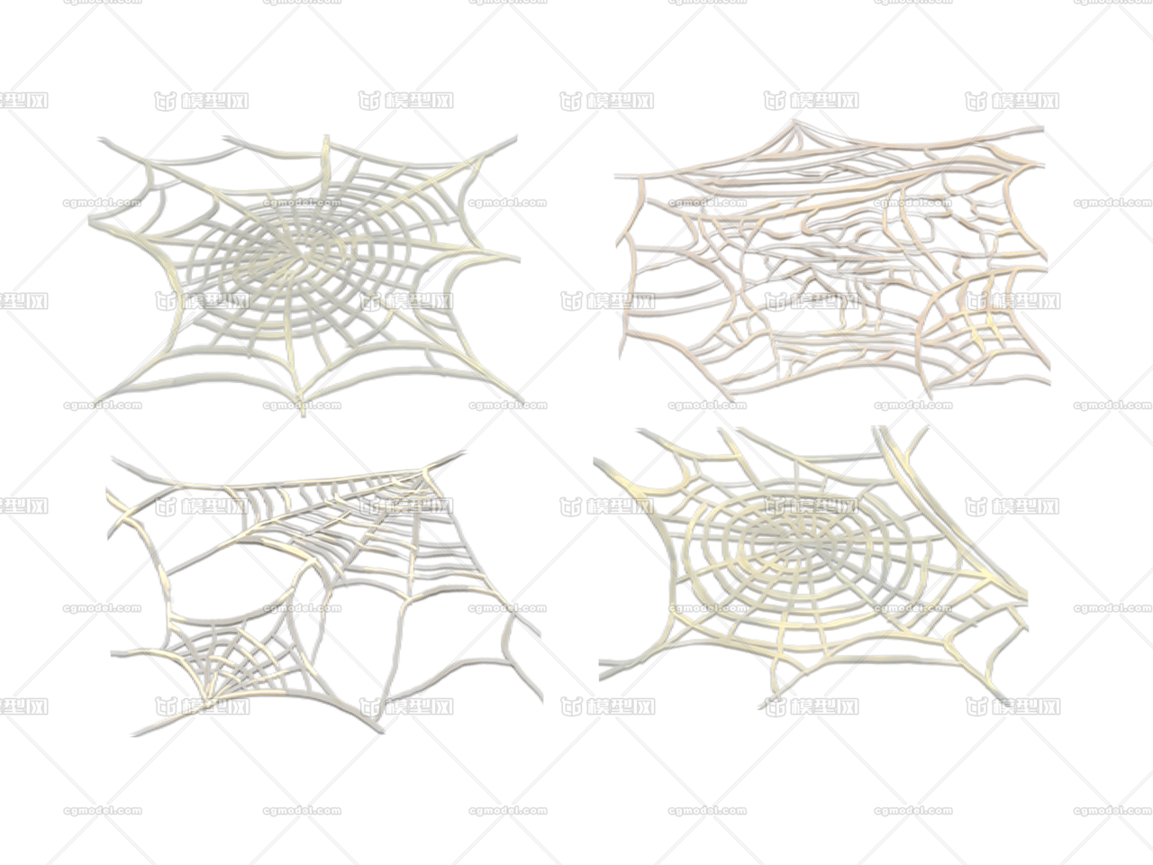 发散蛛网模型图片