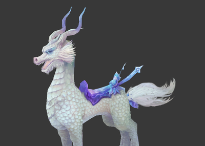 雪麒麟(诛仙之神兽)