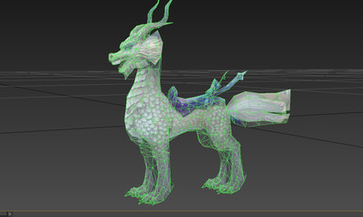 雪麒麟(诛仙之神兽)