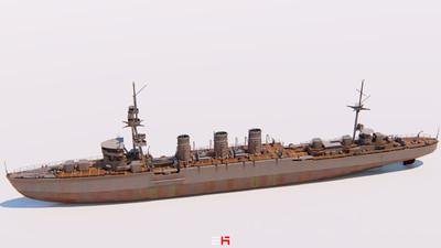 maya 战舰 球磨号轻巡洋舰