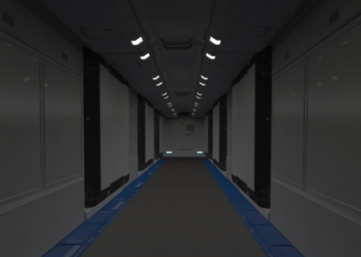 VR***未来科技走廊通道 空间站走廊通道模型-宇宙飞船模型库-FBX(.fbx)模型下载-cg模型网
