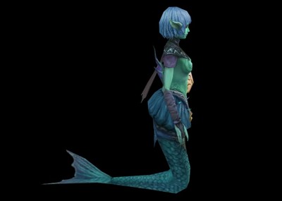 人鱼鱼人水怪水妖美人鱼海底娜迦鱼人