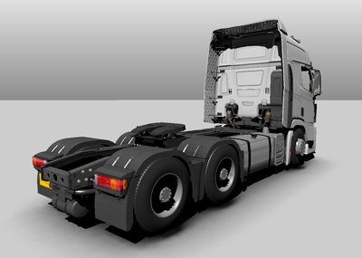 现代创虎_p520(精做)_欧卡先生丶ning作品_车辆大卡车_cg模型网