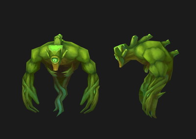 木元素,木精灵,树妖树人树怪,召唤兽,神兽,召唤师宝宝,绿色藤条