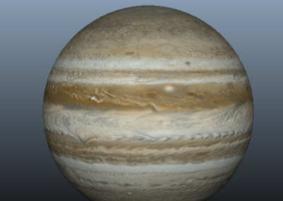 木星 行星 模型 带4k贴图