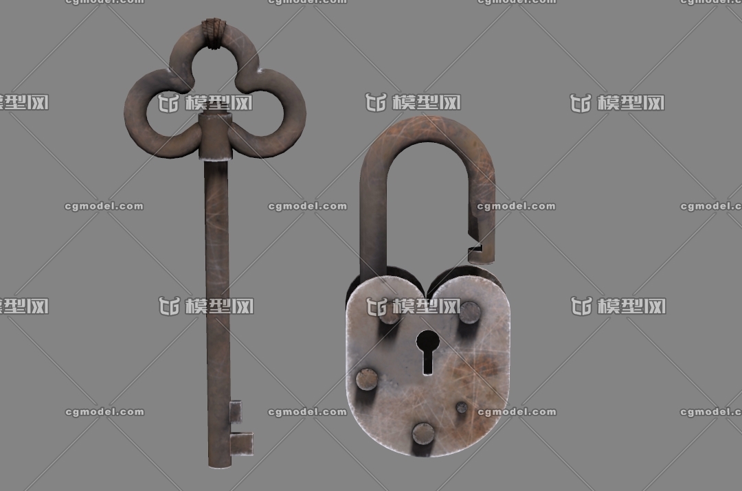 古代铁锁 padlock 钥匙 铁锁 lock 挂锁 门锁 锁 旧锁 旧挂锁 锁孔