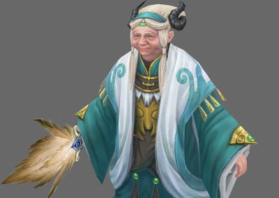 古代人物老太太老妈妈大妈老奶奶老母亲_dazuowei作品_人物老人-女_cg