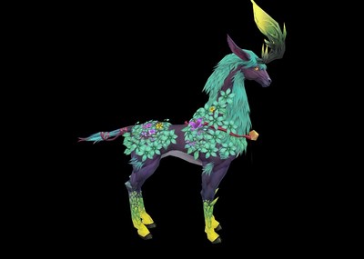 高质量麋鹿仙鹿鹿仙神鹿坐骑树林之子灵鹿驯_dazuow