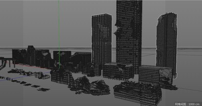 次世代城市废墟3d模型合集--(注意场景仅做封面宣传 不包含模型-历史建筑模型库-OBJ(.obj/.mtl)模型下载-cg模型网