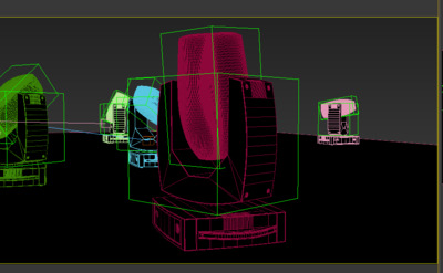 常用光束灯模型-灯具模型库-3ds Max(.max)模型下载-cg模型网