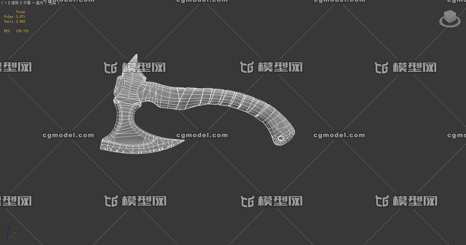 冷兵器战斧大贴图2048k