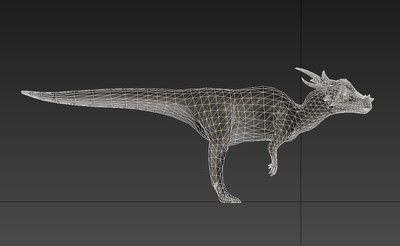 冥河龙 白垩纪晚期恐龙   有骨骼的恐龙  侏罗纪世界   2048贴图