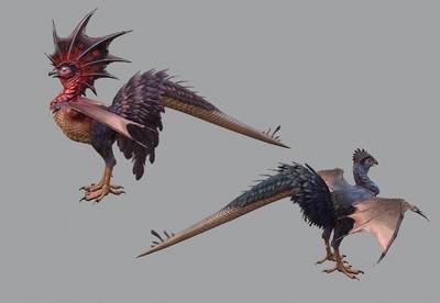 鸡蛇兽 一公一母 次世代异兽 神话动物