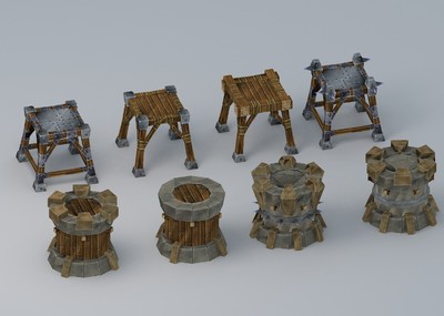古代防御塔,防御塔_大山谷图库