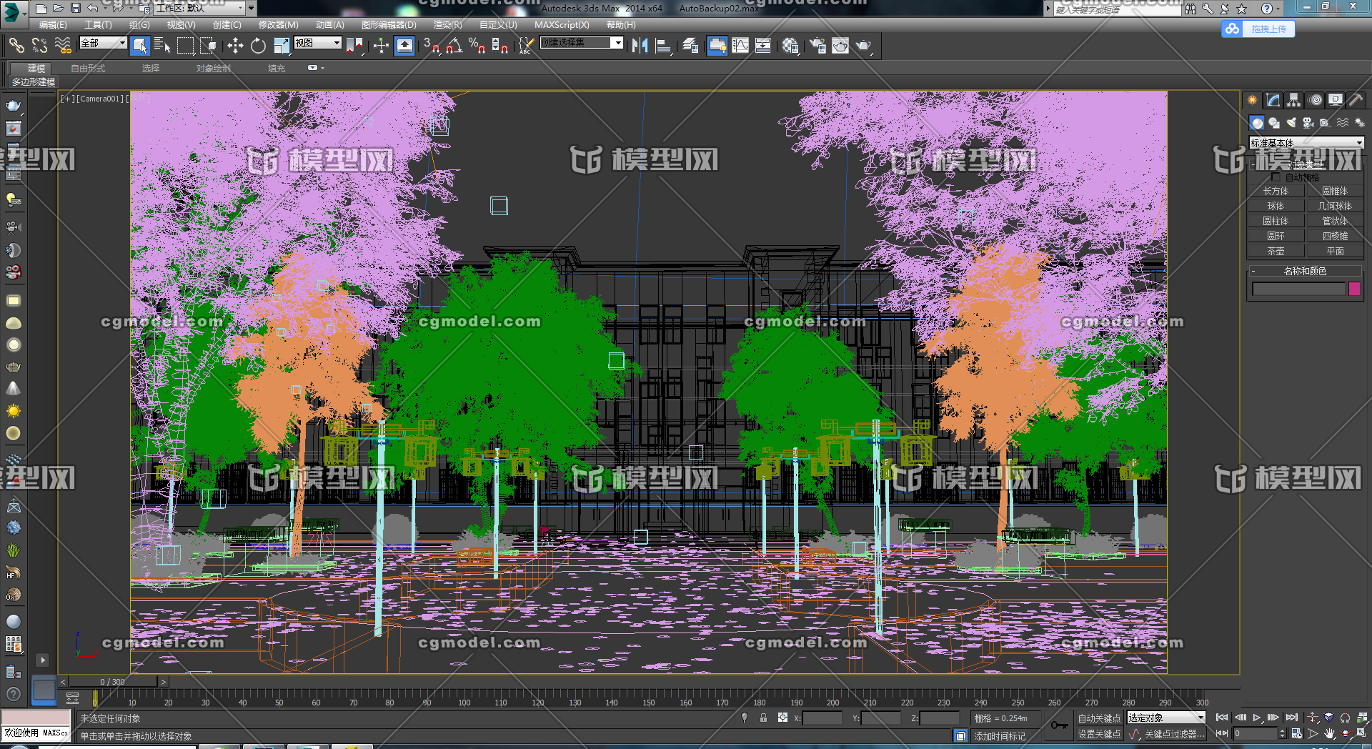 场景 MAX模型-自然场景模型库-3ds Max(.max)模型下载-cg模型网