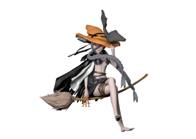 魔物娘-帅气的乌鸦姐姐