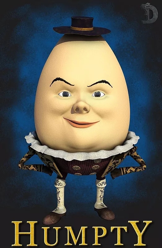 喜欢穿靴子的猫里面的矮蛋先生