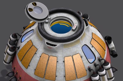 救生舱 escape pod capsule 太空舱 太空逃生舱 应急救援舱 飞船应急