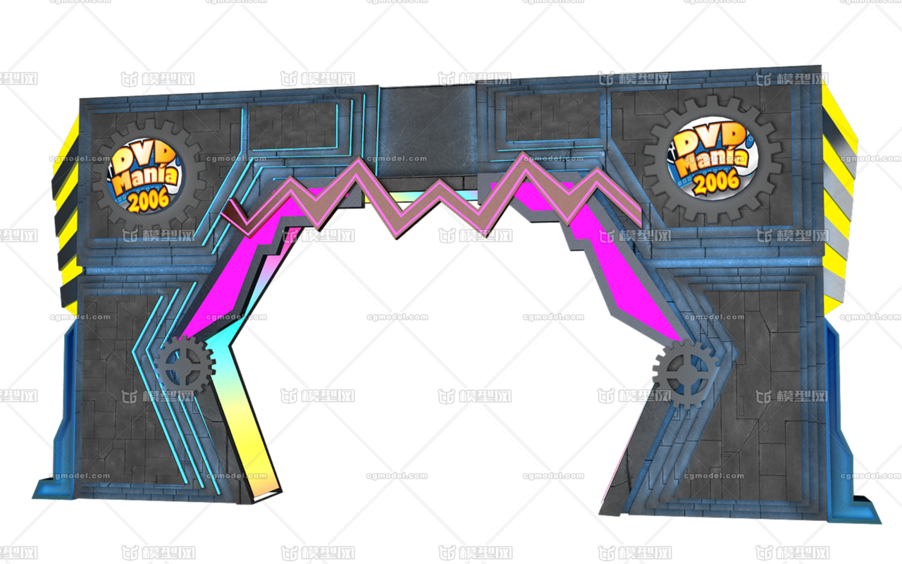 科幻风格的门头一枚