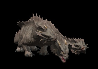 次世代三头龙地狱魔龙大boss带动画