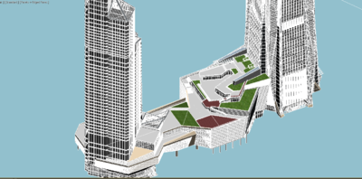 深圳平安金融中心 平安大厦模型-里程碑模型库-3ds Max(.max)模型下载-cg模型网