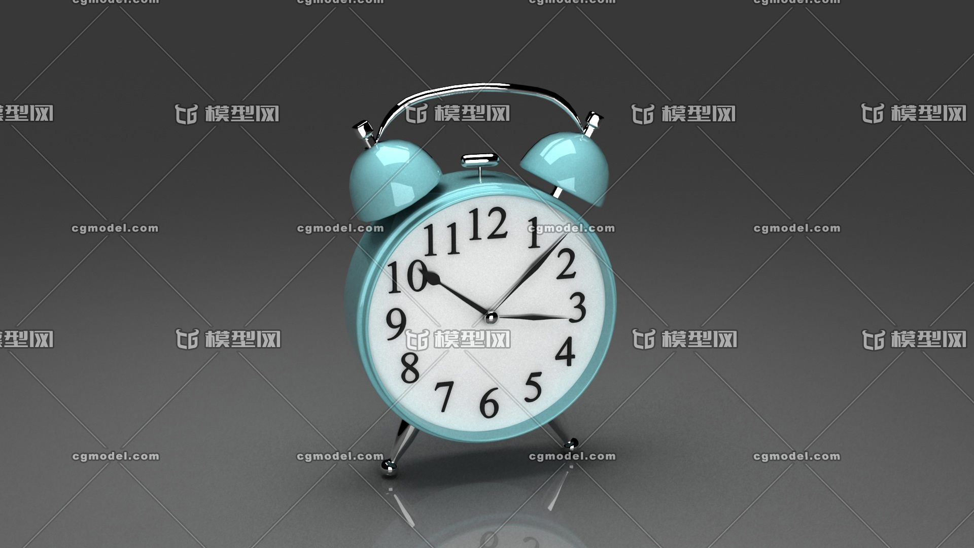 闹钟3d模型