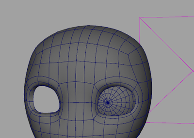 原创带步骤卡通萝莉小女孩maya模型 玛雅建模作业带12个步骤源文件