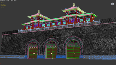 玄武门-城门楼模型-历史建筑模型库-3ds Max(.max)模型下载-cg模型网