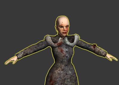 僵尸丧尸尸体女性