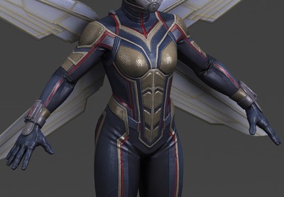 ** 黄蜂女   写实黄蜂侠    漫威 电影角色 【有绑定】  女性超级英雄