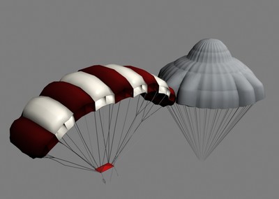 伞兵9d型降落伞结构图片