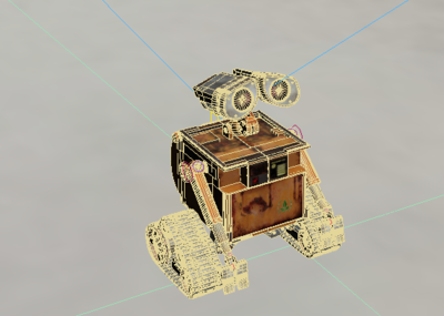 机器人-瓦力模型-机器人／机甲模型库-3ds Max(.max)模型下载-cg模型网