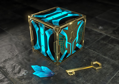 科幻能量块 【次世代】能量盒  火种源 水晶 方块 电源 神秘箱子