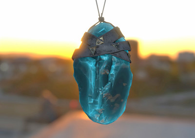 高质量水晶吊坠 【次世代】宝石 简模珠宝 石头 魔法水晶 魔幻水晶