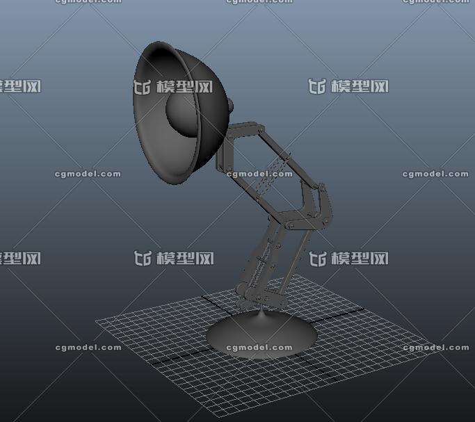 皮克斯台灯_jan123作品_家具灯具_cg模型网
