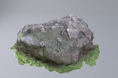 石头资源 岩石小景 悬崖峭壁_alalei作品_石头植物石头_cg模型网