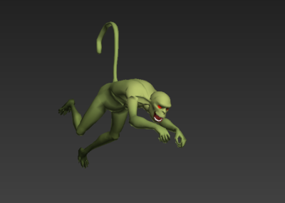 鬼吼精灵怪带绑定