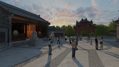两广总督府 古代官府模型-历史建筑模型库-3ds Max(.max)模型下载-cg模型网