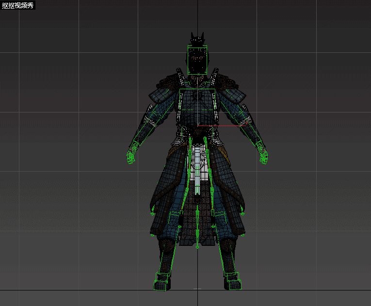 古代将士带绑定动画模型-男人模型库-3ds Max(.max)模型下载-cg模型网