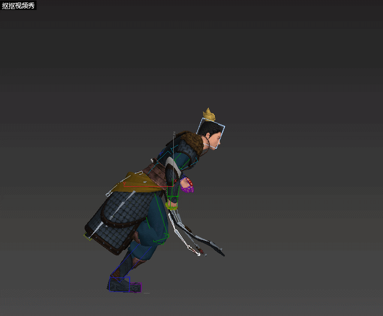古代将士带绑定动画模型-男人模型库-3ds Max(.max)模型下载-cg模型网