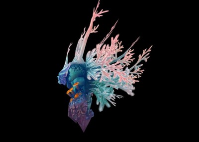 海底珊瑚礁珊瑚怪虾兵蟹将石头人石头怪礁石怪