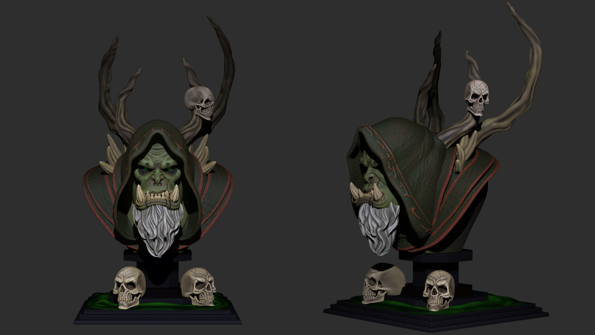 古尔丹练习-cg模型网(cgmodel)-让设计更有价值!