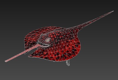 写实血红飞蛙 亚马逊红色箭毒蛙 飞蛙