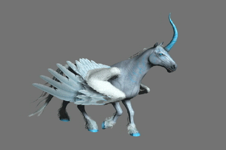 次世代希望之神 珀加索斯 天马 飞马 独角兽