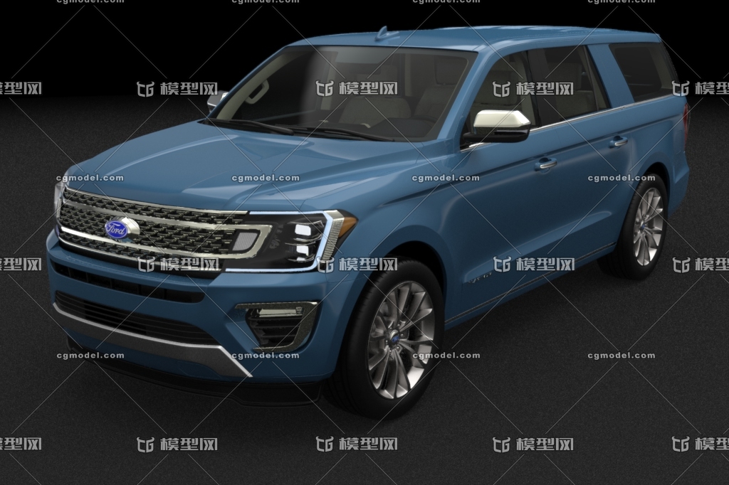 福特-福特新征服者 Ford模型-公共车模型库-FBX(.fbx)模型下载-cg模型网